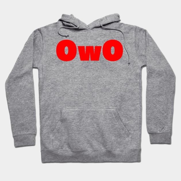OwO Hoodie by TheQueerPotato